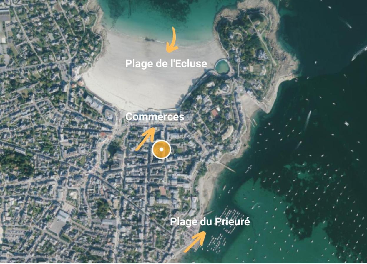 Beach Appart - Studio Dinard Centre A 50M De La Plage Ngoại thất bức ảnh